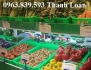 Sóng hở đựng trái cây, nông sản, rổ nhựa đựng hải sản rẻ / 0963.839.593 Ms.Loan