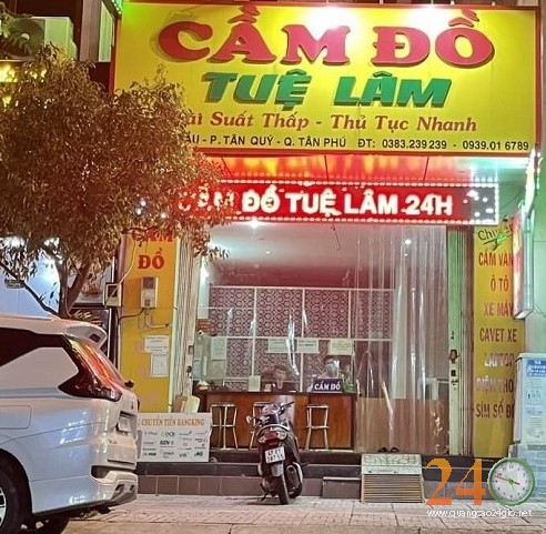 Tiệm Cầm Đồ Uy Tín Quận Tân Phú