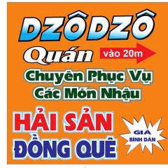 Quán Nhậu Hải Sản Đồng Quê Ở Tân Phú