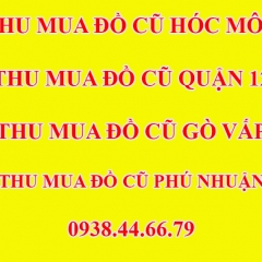 Cửa Hàng Mua Bán Đồ Cũ Quận Gò Vấp