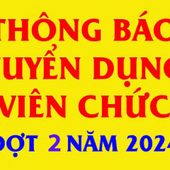 Cơ sở II Trường Đại Học Ngoại Thương Tuyển Viên Chức Đợt 2 Năm 2024