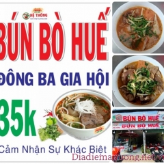 Bún Bò Huế Đông Ba Gia Hội Hiệp Bình Thủ Đức - Quán Bún Bò Huế Ngon Quận Thủ Đức