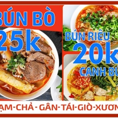 Quán Bún Bò Bún Riêu Ngon Nguyễn Đỗ Cung Tân Phú