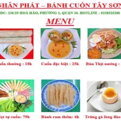 Bánh Cuốn Bún Thịt Nướng Nhân Phát Hòa Hảo Quận 10