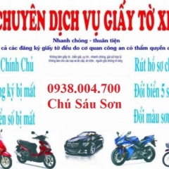 Dịch Vụ Sang Tên Xe tại tphcm, Dịch Vụ Đăng Kiểm Xe