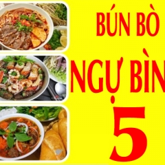 Bún Bò Ngự Bình 5 Quán Bún Bò Ngon Tân Phú