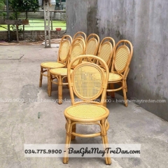 Bán ghế ăn mây tre giá tốt, uy tín