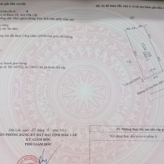 Bán đất MT Lê Quý Đôn, TX Buôn Hồ, tỉnh Đăk Lăk. Đường đang làm rộng 22m siêu đẹp, giá siêu đầu tư