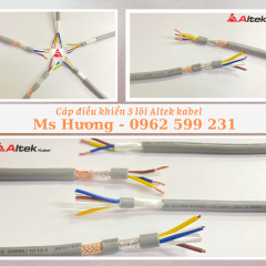 Cáp điều khiển 3 lõi/Cáp điều khiển rvv, rvvp