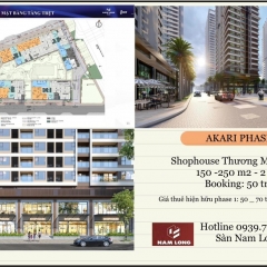 Sở Hữu Ngay Shophouse Thương Mại Tại Akari City