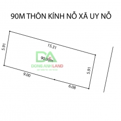 Bán đất thôn Kính Nỗ xã Uy Nỗ giá 2x đường ô tô