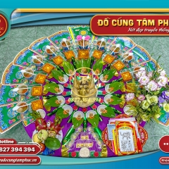 Đặt mâm cúng đày tháng thôi nôi trọn gói tại Cần Thơ.