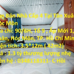 Cần Bán Nhà Cấp 4 Tại Tân Xuân, Tân Xuân, Hóc Môn, TP. Hồ Chí Minh