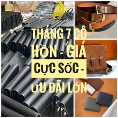 NHẬP SỈ VÍ THẮT LƯNG DA BÒ DA CÁ SẤU VỐN THẤP GIÁ TẠI XƯỞNG 
