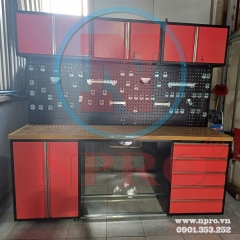 Bàn nguội kết hợp tủ đồ nghề 