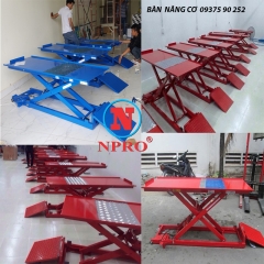 các mẫu bàng nâng sửa chữa xe máy