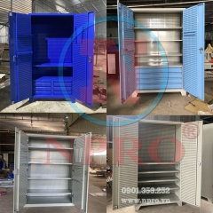 Các mẫu tủ dụng cụ 2 cánh công nghiệp