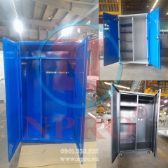 Tủ dụng cụ vệ sinh KT: 1100Wx600Dx1800Hmm