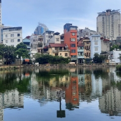 VIEW HỒ,NHÀ PHỐ LÊ VĂN LƯƠNG TIỆN ÍCH VÔ VÀN, NHỈNH 5 TỶ