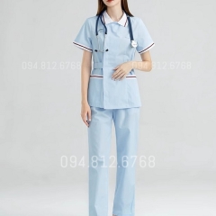 Mẫu quần áo y tế đẹp trẻ trung, đa dạng màu sắc và kiểu dáng 