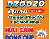 Quán Nhậu Hải Sản Đồng Quê Ở Tân Phú