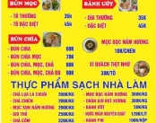 Quán Bún Mọc Giò Chả Kim Sơn Quận 12