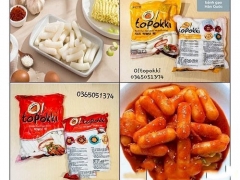 Cung Cấp Sỉ Lẻ Bánh Gạo Hàn Quốc Tteokbokki 